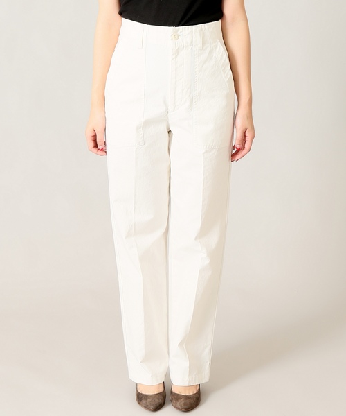 plage(プラージュ)の「ハイウエストベイカーパンツ◆(その他パンツ・レディース・ホワイト/オリーブ・38/36/34/32)」の17枚目の写真