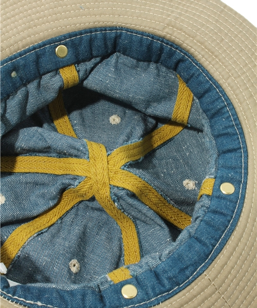 BEAMS BOY（ビームスボーイ）の「decho / “KOME HAT” DENIM（ハット・レディース・ロイヤルブルー/インディゴブルー・ONE SIZE）」の8枚目の写真