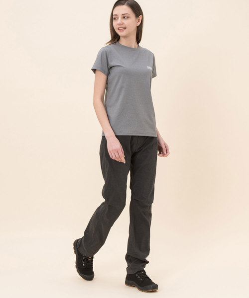 AIGLE(エーグル)の「撥水加工 W クライムパンツ(その他パンツ・レディース・ヘザーグレー/ダークグレー・MEDIUM/LARGE/SMALL)」の2枚目の写真