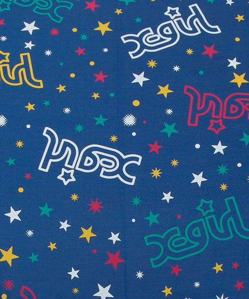 X-girl Stages（エックスガールステージス）の「SPACE UMBRELLA（長傘・キッズ・ネイビー・ONE SIZE）」の3枚目の写真