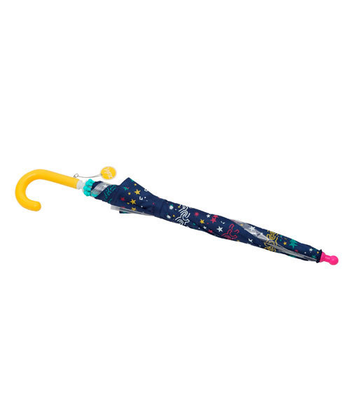 X-girl Stages（エックスガールステージス）の「SPACE UMBRELLA（長傘・キッズ・ネイビー・ONE SIZE）」の5枚目の写真