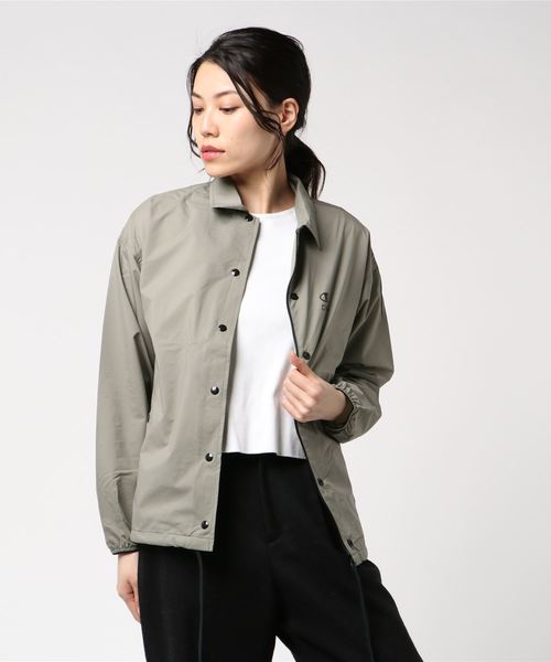 Champion(チャンピオン)の「【Champion/チャンピオン】レディース CPFU(チャンピオン フィジカルフィットネスユニフォーム) ジャケット(その他アウター・レディース・ダークブルー/レッド系その他6/サンドベージュ/オリーブ・LARGE/MEDIUM)」の2枚目の写真