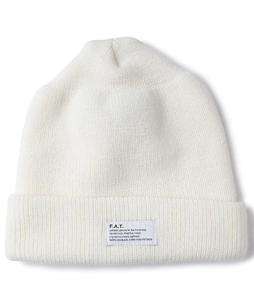 FAT（エフエイティー）の「WOLL（ニットキャップ/ビーニー・メンズ・ホワイト/ブラック/イエロー/オレンジ/ブルー・ONE SIZE）」の2枚目の写真