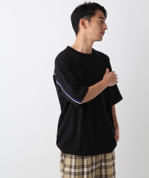 RAGEBLUE（レイジブルー）の「バックラインTシャツ/801899（Tシャツ/カットソー・メンズ・ホワイト/ブラック/グレー・SMALL/MEDIUM/LARGE）」の7枚目の写真