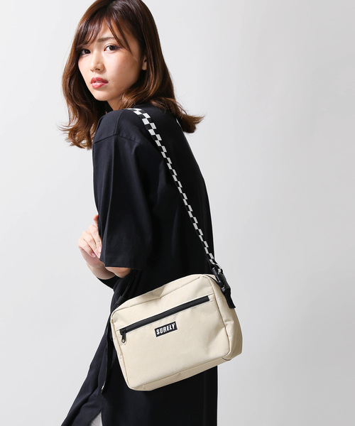 WEGO（ウィゴー）の「WEGO/カスタムベルト2WAYショルダーバッグ（ショルダーバッグ・レディース・ブラック/ベージュ/ピンク/その他1・FREE）」の14枚目の写真