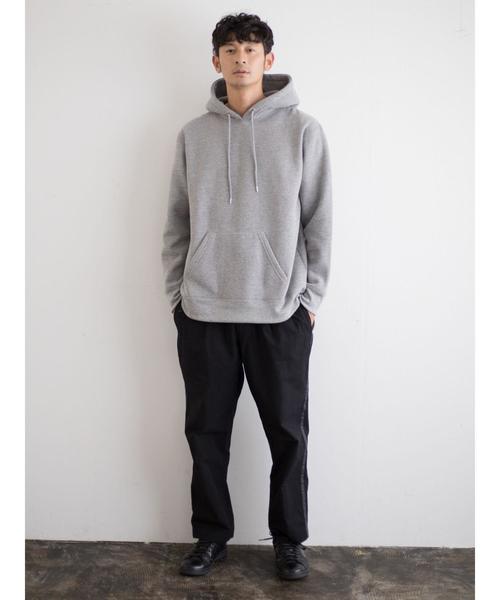 koe（コエ）の「×ワンタック側章パンツ×（その他パンツ・メンズ・ブラック/ベージュ/カーキ・S/M/L）」の9枚目の写真