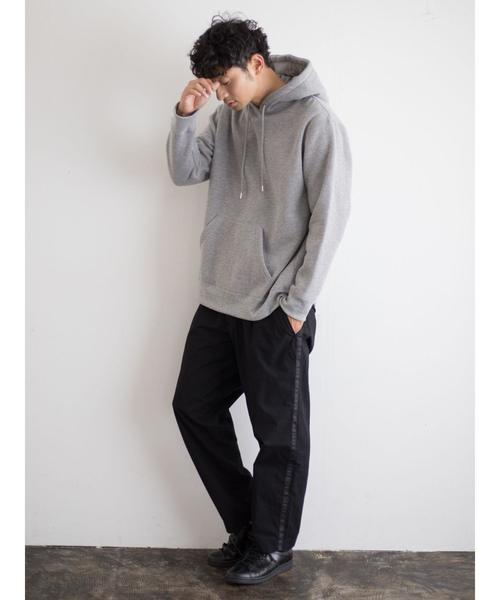 koe（コエ）の「×ワンタック側章パンツ×（その他パンツ・メンズ・ブラック/ベージュ/カーキ・S/M/L）」の10枚目の写真