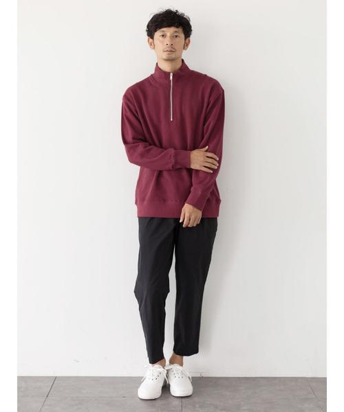 koe（コエ）の「×ワンタック側章パンツ×（その他パンツ・メンズ・ブラック/ベージュ/カーキ・S/M/L）」の12枚目の写真