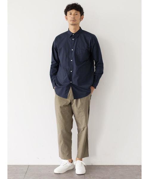 koe（コエ）の「×ワンタック側章パンツ×（その他パンツ・メンズ・ブラック/ベージュ/カーキ・S/M/L）」の15枚目の写真