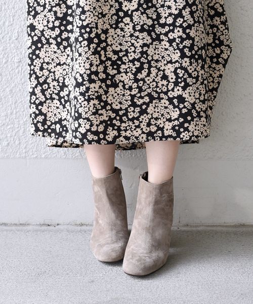 SHIPS（シップス）の「FLAMENQUITAS:ショートブーツ◇（ブーツ・レディース・ブラック/カーキ/ベージュ/オフホワイト/ゴールド・38/35/36/37）」の14枚目の写真