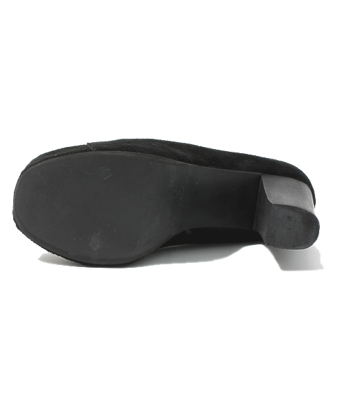 ROSE BUD（ローズバッド）の「(JEFFREY CAMPBELL) HA F0259 LITA SUEDE HI-PLATFORM L.U BOOTIE（ブーティ・レディース・ブラック・35/39/36）」の7枚目の写真