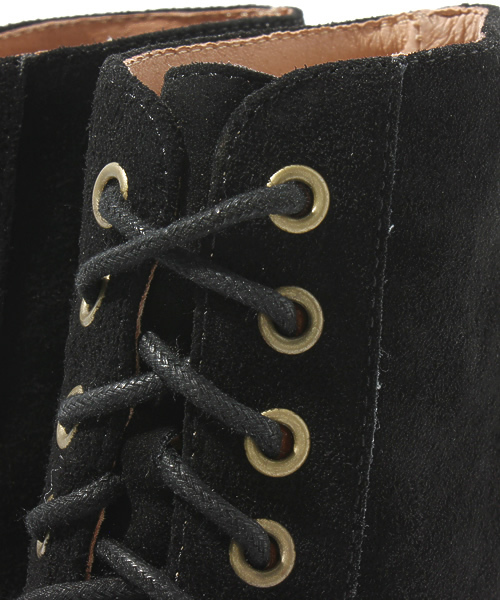 ROSE BUD（ローズバッド）の「(JEFFREY CAMPBELL) HA F0259 LITA SUEDE HI-PLATFORM L.U BOOTIE（ブーティ・レディース・ブラック・35/39/36）」の9枚目の写真