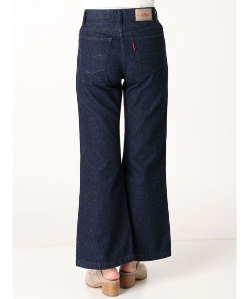Ungrid（アングリッド）の「ネップフレアデニム（デニムパンツ・レディース・インディゴブルー・24inch/25inch/26inch）」の9枚目の写真