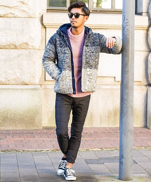 Vicci（ビッチ）の「『vicci/ヴィッチ』ポンチ切替ダウンパンツ[DOWN80％/FEATHER20％]（その他パンツ・メンズ・ブラック系その他/ブラック系その他2/ブラウン系その他/ブラウン系その他2/グリーン系その他/グリーン系その他2/ブルー系その他/ブルー系その他2/ベージュ系その他2/ベージュ系その他/その他2/その他1・M/L）」の13枚目の写真