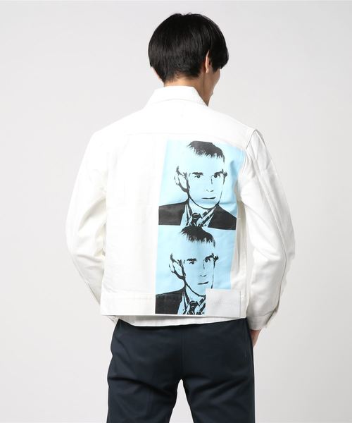  Jeans Andy Warhol Gジャン XS Calvin Klein Jeans（カルヴァンクラインジーンズ）の「ANDY