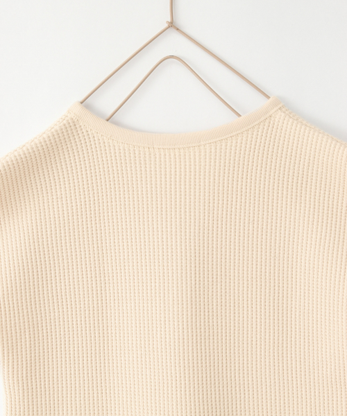 LOWRYS FARM（ローリーズファーム）の「２ＷＡＹワッフルワンピース　831249（ワンピース・キッズ・ブラック/ブルー/アイボリー・100/110/120）」の11枚目の写真