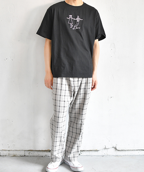 PairPair（ペアペア）の「チェック柄テーパードパンツ（その他パンツ・メンズ・ライトグレー/ベージュ・FREE）」の15枚目の写真