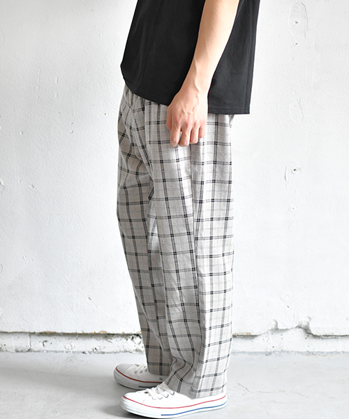 PairPair（ペアペア）の「チェック柄テーパードパンツ（その他パンツ・メンズ・ライトグレー/ベージュ・FREE）」の19枚目の写真