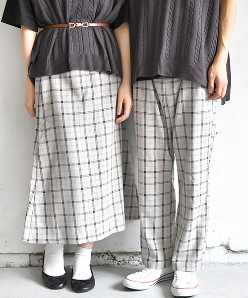 PairPair（ペアペア）の「チェック柄テーパードパンツ（その他パンツ・メンズ・ライトグレー/ベージュ・FREE）」の11枚目の写真