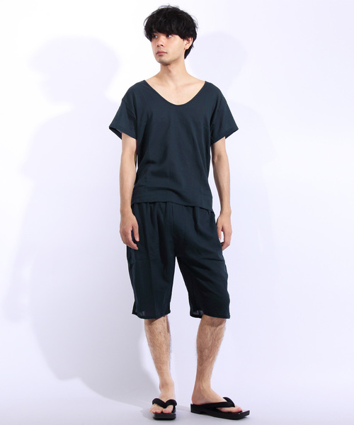 ８(eight)（エイト）の「和装インナー ステテコ アンダーウェア（和装小物・メンズ・ブラック/ネイビー・MEDIUM/LARGE/X-LARGE）」の11枚目の写真