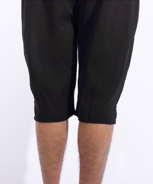 ８(eight)（エイト）の「和装インナー ステテコ アンダーウェア（和装小物・メンズ・ブラック/ネイビー・MEDIUM/LARGE/X-LARGE）」の5枚目の写真