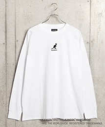 KANGOL | ∴WEGO/【WEB限定】KANGOL 別注ビッグシルエット刺繍ロンT(Tシャツ/カットソー)