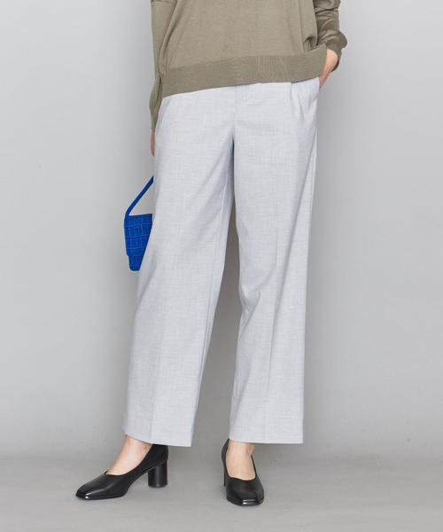 BEAUTY&YOUTH UNITED ARROWS(ビューティーアンドユースユナイテッドアローズ)の「BY メランジストレートワイドパンツо(その他パンツ・レディース・ライトグレー/ベージュ/ネイビー・MEDIUM/SMALL)」の16枚目の写真