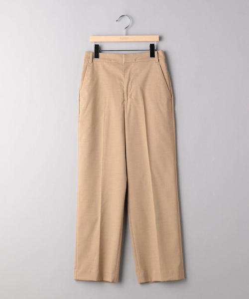 BEAUTY&YOUTH UNITED ARROWS(ビューティーアンドユースユナイテッドアローズ)の「BY メランジストレートワイドパンツо(その他パンツ・レディース・ライトグレー/ベージュ/ネイビー・MEDIUM/SMALL)」の11枚目の写真