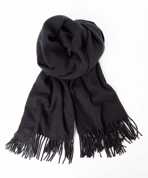 WEGO(ウィゴー)の「WEGO/無地ストール(ストール/ショール・レディース・キャメル/ダークグリーン/ブラウン/ライトピンク/ワイン/マスタード/ベージュ/ホワイト/ブラック/グレー・FREE)」の3枚目の写真