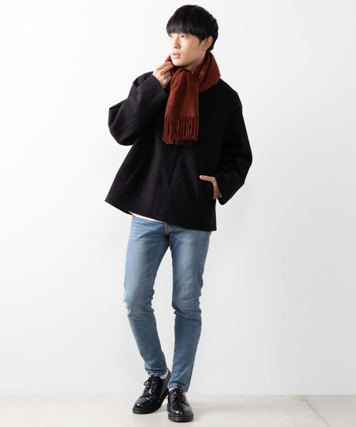 WEGO(ウィゴー)の「WEGO/無地ストール(ストール/ショール・レディース・キャメル/ダークグリーン/ブラウン/ライトピンク/ワイン/マスタード/ベージュ/ホワイト/ブラック/グレー・FREE)」の11枚目の写真