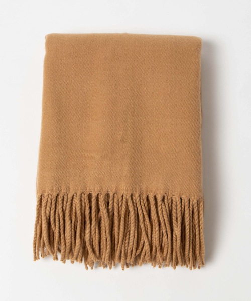 WEGO(ウィゴー)の「WEGO/無地ストール(ストール/ショール・レディース・キャメル/ダークグリーン/ブラウン/ライトピンク/ワイン/マスタード/ベージュ/ホワイト/ブラック/グレー・FREE)」の21枚目の写真