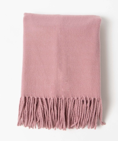 WEGO(ウィゴー)の「WEGO/無地ストール(ストール/ショール・レディース・キャメル/ダークグリーン/ブラウン/ライトピンク/ワイン/マスタード/ベージュ/ホワイト/ブラック/グレー・FREE)」の20枚目の写真