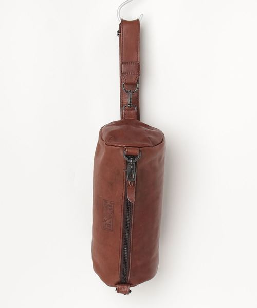 Butler Verner Sails（バトラーヴァーナーセイルス）の「馬革ロールショルダー（ショルダーバッグ・メンズ・ネイビー/ブラック/ダークグリーン/ブラウン/キャメル・FREE）」の13枚目の写真