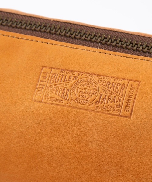 Butler Verner Sails（バトラーヴァーナーセイルス）の「馬革ロールショルダー（ショルダーバッグ・メンズ・ネイビー/ブラック/ダークグリーン/ブラウン/キャメル・FREE）」の6枚目の写真
