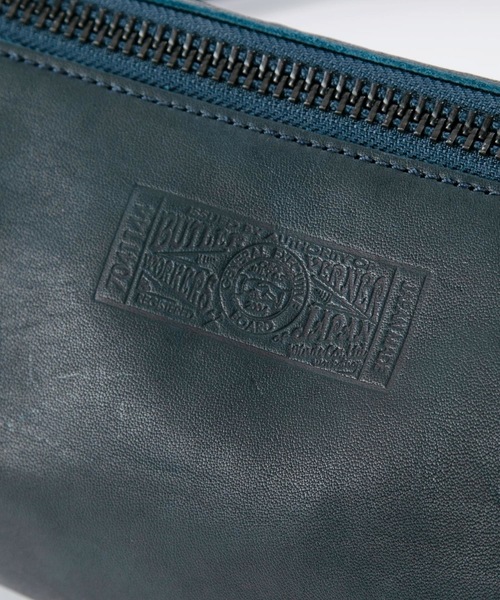 Butler Verner Sails（バトラーヴァーナーセイルス）の「馬革ロールショルダー（ショルダーバッグ・メンズ・ネイビー/ブラック/ダークグリーン/ブラウン/キャメル・FREE）」の8枚目の写真