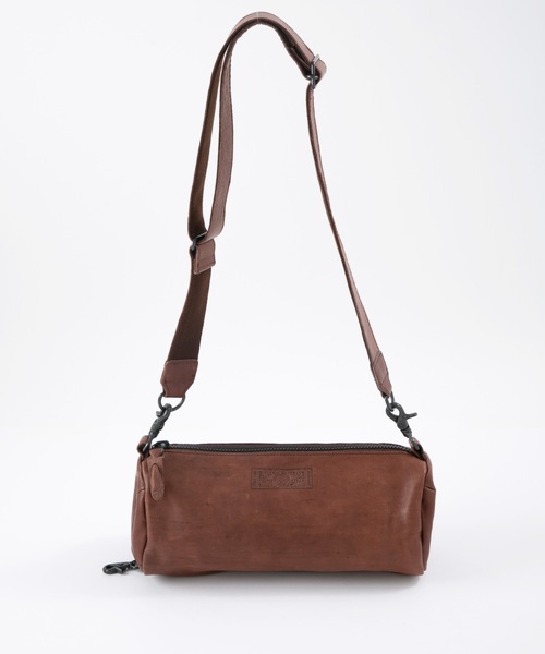 Butler Verner Sails（バトラーヴァーナーセイルス）の「馬革ロールショルダー（ショルダーバッグ・メンズ・ネイビー/ブラック/ダークグリーン/ブラウン/キャメル・FREE）」の12枚目の写真