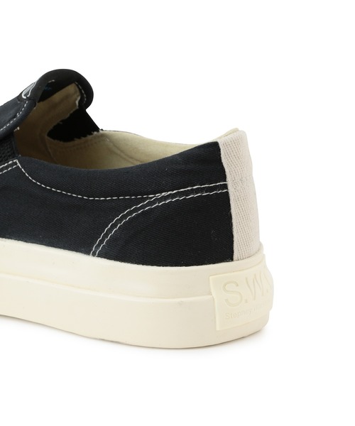 ADAM ET ROPE'（アダムエロペ）の「【SWC】 LISTER CANVAS（スニーカー・メンズ・ブラック・42/43/41）」の6枚目の写真