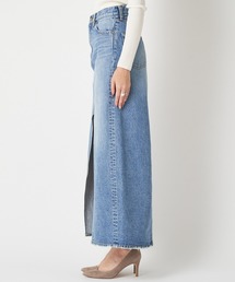 新品 Whim Gazette ウィム ガゼット フレア デニム スカート 36 Whim Gazette（ウィムガゼット）の「デニムフレアロングスカート