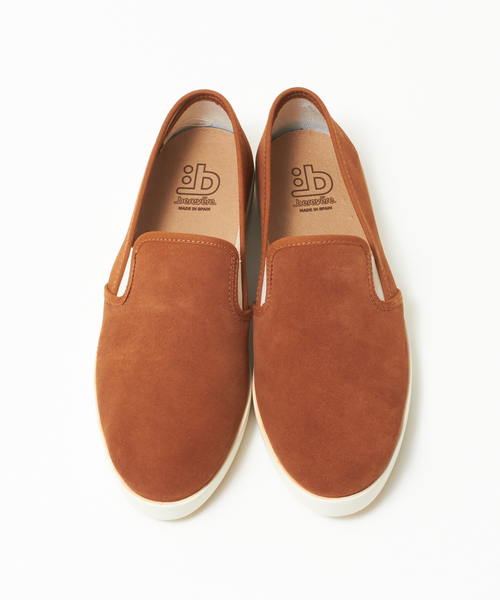 berevere（ベレヴェレ）の「【berevere】スエードスリッポン（スリッポン・メンズ・ブラック/ライトブラウン/ネイビー・41/43/40/42/44）」の3枚目の写真