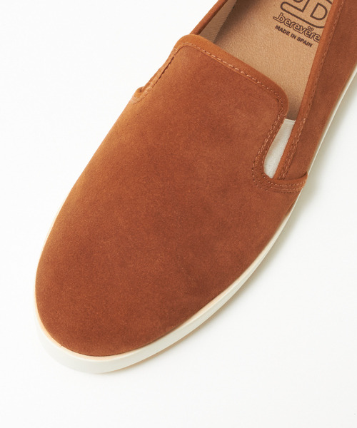 berevere（ベレヴェレ）の「【berevere】スエードスリッポン（スリッポン・メンズ・ブラック/ライトブラウン/ネイビー・41/43/40/42/44）」の18枚目の写真