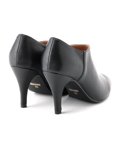 BEAMS LIGHTS Women's(ビームスライツ ウィメンズ)の「BEAMS LIGHTS / ヒール切替スムースブーティ(ブーティ・レディース・ブラック/ブラウン・38/36/38.5/37)」の21枚目の写真