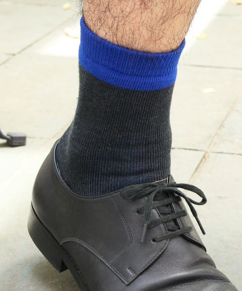 MR.EVERYDAY`S(ミスターエブリデイズ)の「MR.EVERYDAY'S SOCKS(MONDAY)(ソックス/靴下・メンズ・ブルー/イエロー/レッド・FREE)」の11枚目の写真