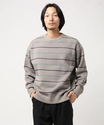 crepuscule | 【crepuscule】クレプスキュール ボーダーカノコプルオーバーニット(ニット/セーター)