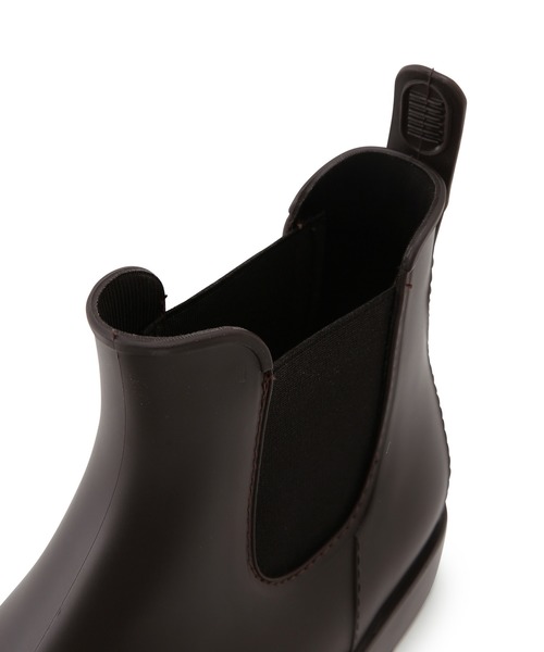 ROPE' PICNIC（ロペピクニック）の「サイドゴアレインブーツ（レインシューズ・レディース・ブラック/ダークブラウン・M/L/S）」の6枚目の写真