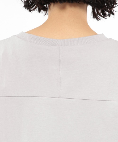 LAKOLE（ラコレ）の「USAコットンアソートロゴTシャツ / LAKOLE（Tシャツ/カットソー・レディース・オフホワイト/ベージュ/ブラック/ライトグレー・SMALL/MEDIUM）」の15枚目の写真