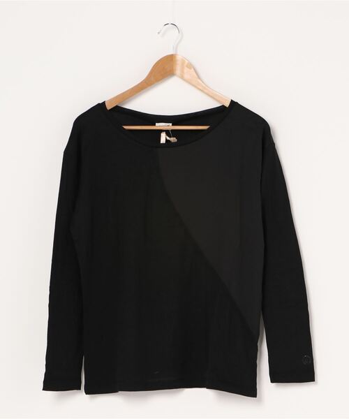 DIMENSIONE danza(ディメンシオーネ ダンツァ)の「デザインカットソー(Tシャツ/カットソー・レディース・ブラック/ホワイト/グレー・X-SMALL/SMALL/MEDIUM)」の2枚目の写真