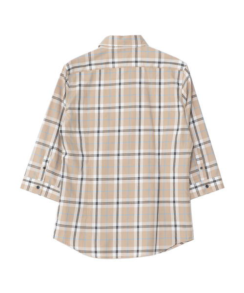 CavariA(キャバリア)の「『CavariA/キャバリア』チェック柄レギュラーカラー7分袖シャツ(シャツ/ブラウス・メンズ・B/A・L/M)」の9枚目の写真