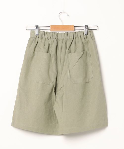 KOBE LETTUCE（コウベレタス）の「リネンハーフパンツ【セットアップOK】（その他パンツ・レディース・オリーブ/ベージュ/アイボリー・FREE）」の15枚目の写真