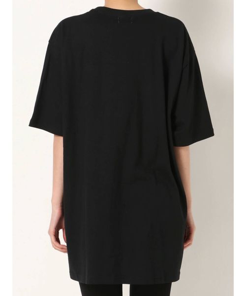 merry jenny（メリージェニー）の「猫図鑑Tシャツ（Tシャツ/カットソー・レディース・オフホワイト/ブラック・FREE）」の3枚目の写真