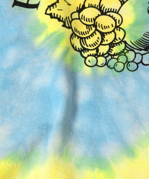 BAYFLOW（ベイフロー）の「【FRUIT OF THE LOOM(フルーツオブザルーム)】別注タイダイTee（Tシャツ/カットソー・キッズ・ピンク/イエロー・X-LARGE/LARGE/XX-LARGE/SMALL/MEDIUM）」の6枚目の写真